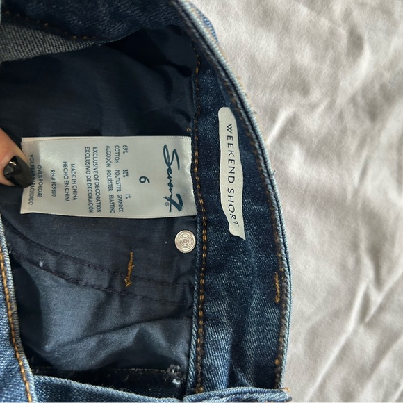Seven Denim Blue Women's Shorts - Picture 5 of 10